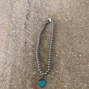 Tiffany blue enamel bracelet